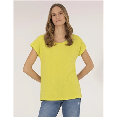 Yeşil Comfort Fit Tişört