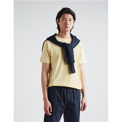 Basic T-shirt, Men, Light Yellow