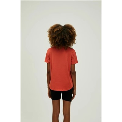 Bad Bear, Kadın Tişört Nıdra T-shirt Kadın T-shirt 22.03.07.001-turuncu