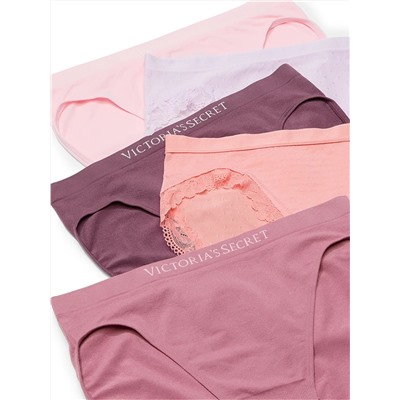 VS 5-Pack Seamless High-Leg Brief Panties