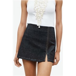 FALDA PANTALÓN Z1975 MINI DENIM ABERTURA