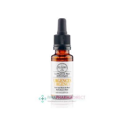 Elixirs de Bach Urgences 20ml