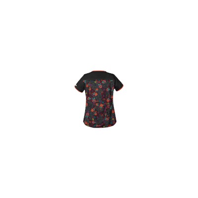 UA Pretty Persian Black Scrub Top