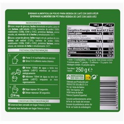 Café soluble cappuccino sabor a avellana Hacendado Bote 250 g | 11,80 €/kg