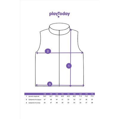 Жилет PLAYTODAY, 1121595