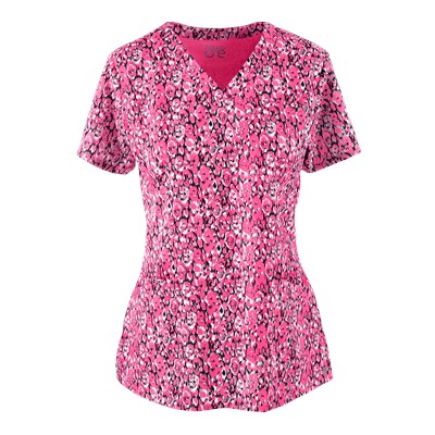Barco One Scrubs Synergy Print Top