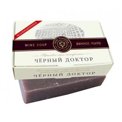 Мыло винное Anti-age - Комплекс Чёрный доктор