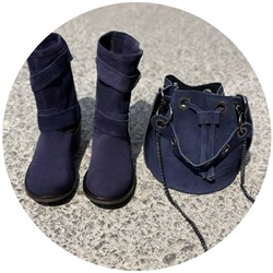 Casual · 181CA marino+AB.Z · Pelle · Bary ser (650) marino АКЦИЯ
