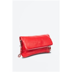 Bandolera de piel Rojo
