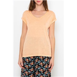 Camiseta Naranja claro