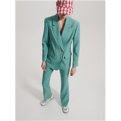 Doppelreihiger Blazer aus Viskosemischung