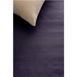 Manon King Size %100 Pamuk Ranforce Lastiksiz Çarşaf - Mor