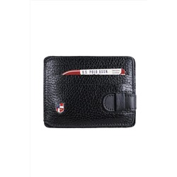 U.S. Polo Assn. Plcz7601 Siyah Erkek Kartlık PLCZ7601