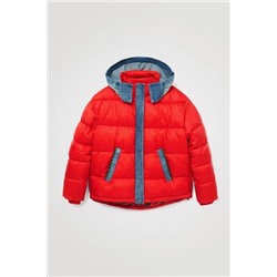 Chaqueta acolchada capucha
