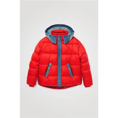 Chaqueta acolchada capucha