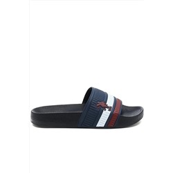 U.S. Polo Assn., U.s Polo Assn. Molda Lacivert Erkek Plaj Terliği 40/45 -2