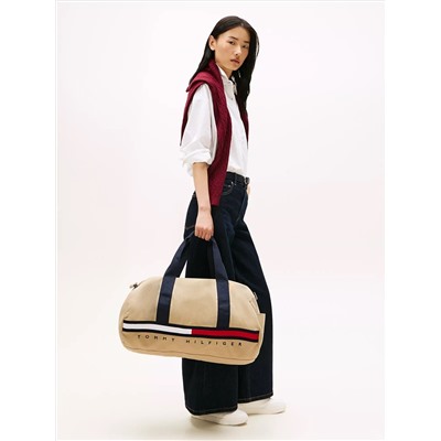 Flag Stripe Logo Duffle