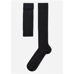Lange Herrensocken aus elastischer Baumwolle