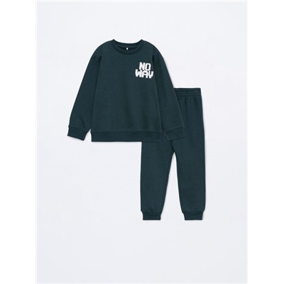 TRACKSUIT SWEATSHIRT AND BOTTOMS SET