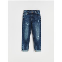 Jeans im Boyfriend-Fit