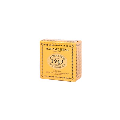 MADAME HENG 1949 REBRIGHT FACE¬_BODY SOAP 50 G / МЫЛО ДЛЯ ЛИЦА И ТЕЛА ОТ MADAME HENG АРОМАТЕРАПИЯ И ЯРКОСТЬ 50ГР