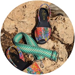 AB.Zapatos · 320-8PC · multicolor+CINTURON BOLSOS (110)-6 (1) АКЦИЯ
