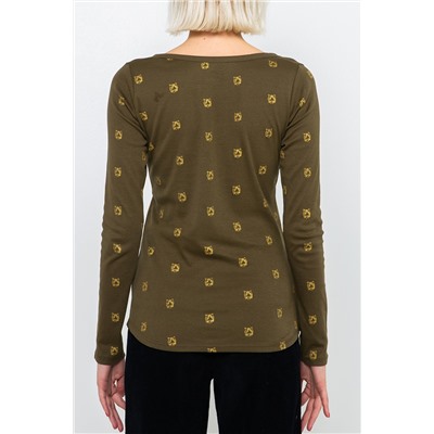 Camiseta Caqui