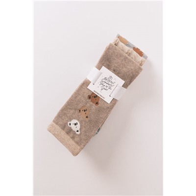 Pack 3 calcetines largos algodón osos