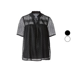 ESMARA® Bluse Damen, angenehm leichte Chiffon-Qualität
