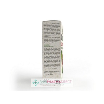 Arkopharma Azinc BIO - Acerola 1000 - BIO 30 comprimés