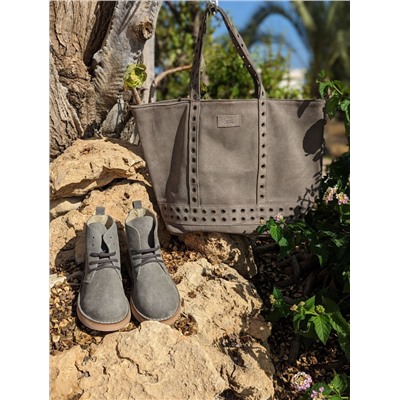 AB.Zapatos 1619/2 New · R · Gris+Ab.Zapatos SHOPPER PIEDRA АКЦИЯ
