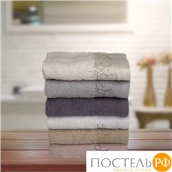 Полотенеце Карвен Elit 50*90 6шт.махра с вышивкой H 7000 CINAR-2