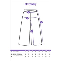 Брюки PLAYTODAY, 1073640