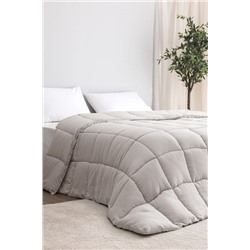 Mona Çift Kişilik Microfiber Yorgan - Taş