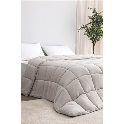 Mona Çift Kişilik Microfiber Yorgan - Taş