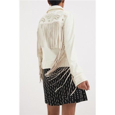 Chaqueta vaquera biker