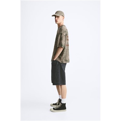 BERMUDA DENIM BAGGY FIT