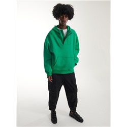Hoodie mit Nähten