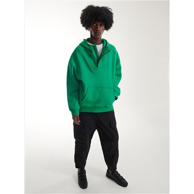 Hoodie mit Nähten