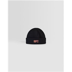 Short varsity beanie