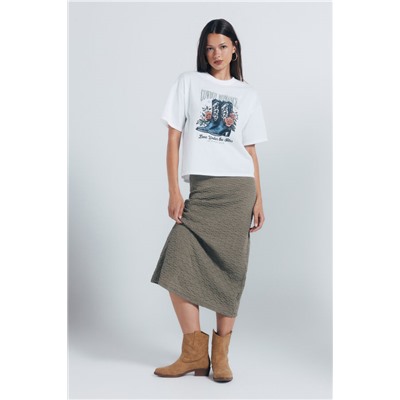 Camiseta gráfica western