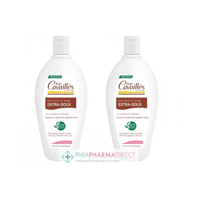 Rogé Cavaillès Soin Toilette Intime Naturel Extra Doux 2x500mlLot  × 2