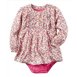 Floral Poplin Bodysuit