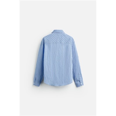 CAMISA RAYAS COMBINADAS