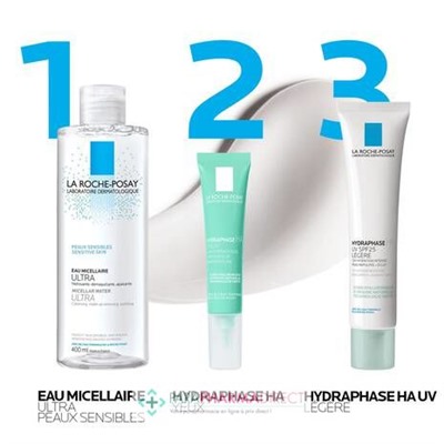 La Roche Posay Hydraphase HA UV SPF25 Légère - 72H Hydratation Intense 40ml