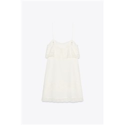 EMBROIDERED SHORT DRESS