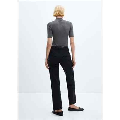 Jeans cargo bolsillos