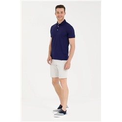 Erkek Lacivert Polo Yaka Tişört