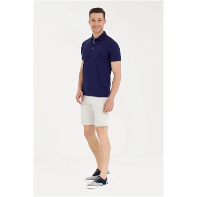 Erkek Lacivert Polo Yaka Tişört