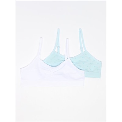 PACK OF 2 BASIC BRA TOPS